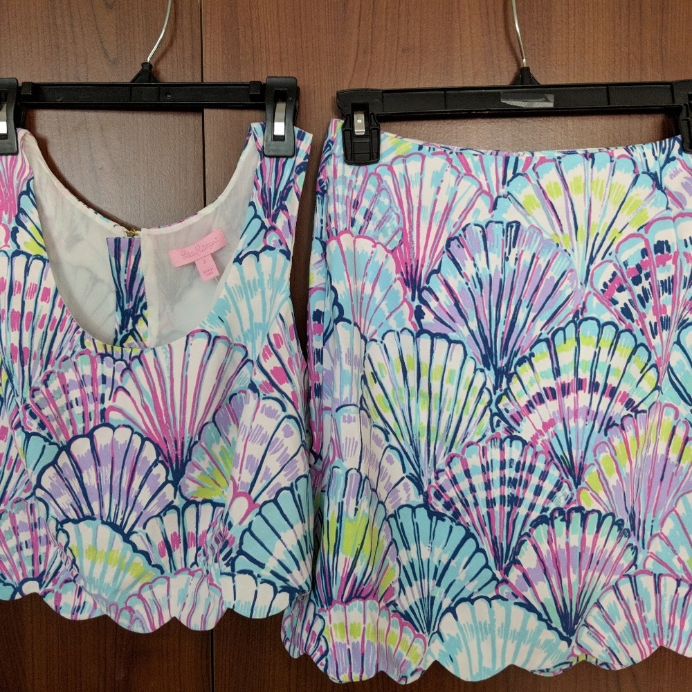 NWT Lilly Pulitzer Cadden two piece set sz 2